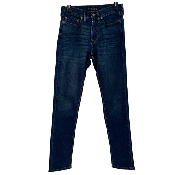 Abercrombie & Fitch Men's Athletic Skinny Denim Jeans Size 28x32 - Picture 1 of 10